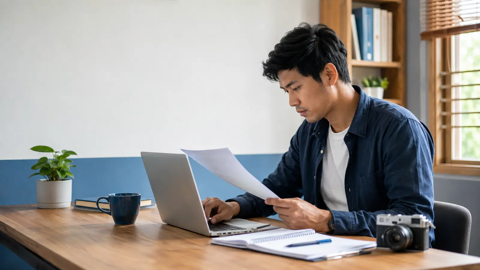 Penulis menyiapkan naskah untuk dikirim ke JurnalPost