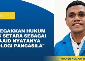PENEGAKAN HUKUM YANG SETARA SEBAGAI WUJUD NYATA IDEOLOGI PANCASILA