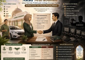 Akad Murabahah antara Teori dan Praktik pada Lembaga Keuangan Syariah: Refleksi Kritis atas Bayang-Bayang Ribawi